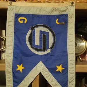 JG Shipping - Industrial shipping / Yacht Club Flag - Burgee - FREE SHIPPING!