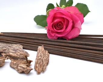 Limited Edition Organic Rose & Oud Incense Sticks
