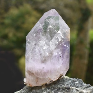 Brandberg Amethyst Flame Enhydro Quartz Crystal