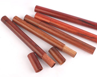 Handcrafted Incense Tube made from Rosewood