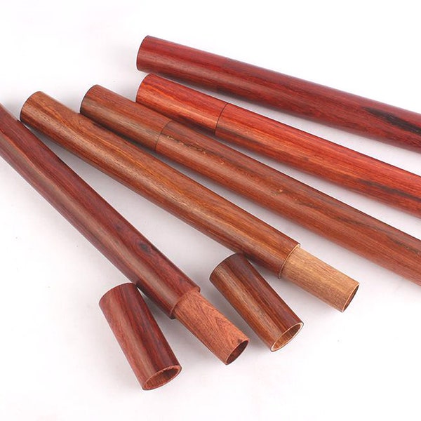 Handcrafted Incense Tube made from Rosewood