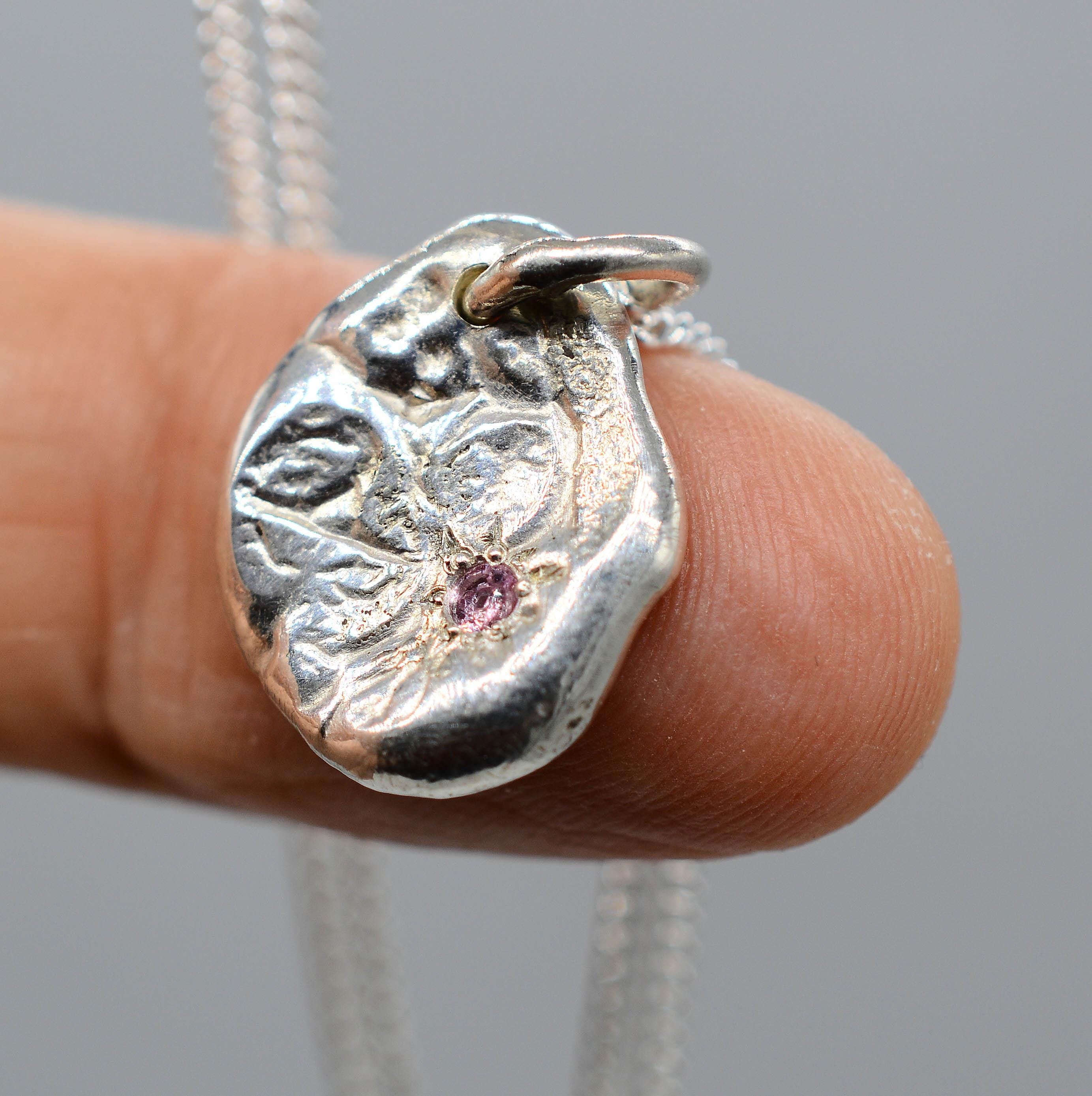 ピンクトルマリンのシルバー手作りペンダント ピンクトルマリンシルバーペンダント〜ハンドメイドジュエリー - Etsy 日本