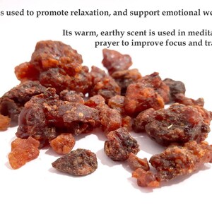 Organic Frankincense & Myrrh Incense Sticks ~ Hand-Rolled Luxury Incense ~ Natural Aromatherapy
