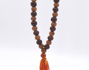 Sandalwood and Rosewood Mala