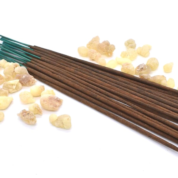 Organic Frankincense Incense Sticks ~ Double Strength Temple Grade