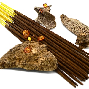 Organic Oud & Amber Incense Sticks