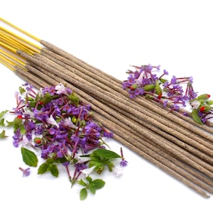 Vrindavana Flower - Hand-Rolled Temple Grade Natural Incense Sticks