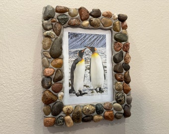 5 x 7  Unique Stone Picture Frame