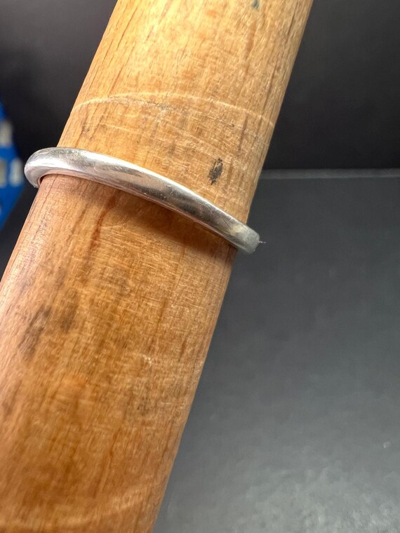 Vintage Sterling Silver Adjustable Cat Ring – Siz… - image 15