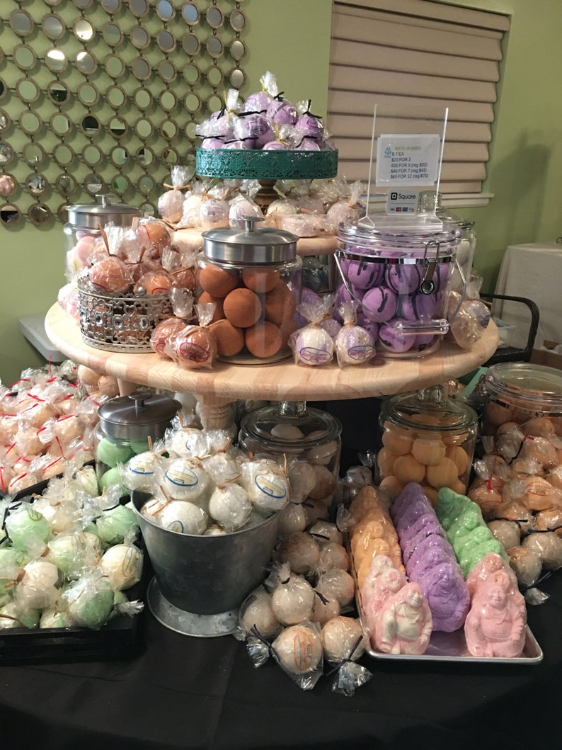 Pick 3 Bath Bombs. Essential Oils. Organic. Handmade in Utah Etsy