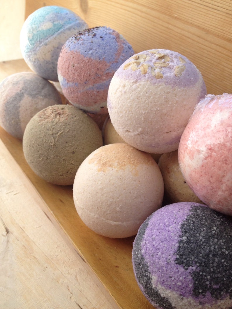 Pick 3 Bath Bombs. Essential Oils. Organic. Handmade in Utah Etsy