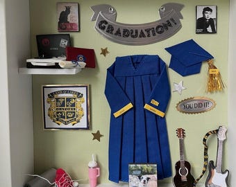 Graduation Miniature Shadow Box - Free Shipping!