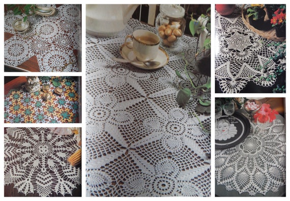 Vintage Crochet Doily Patrones Diagramas Magic Crochet - Etsy España Vintage Crochet Doily Patrones Diagramas Magic Crochet - Etsy España
