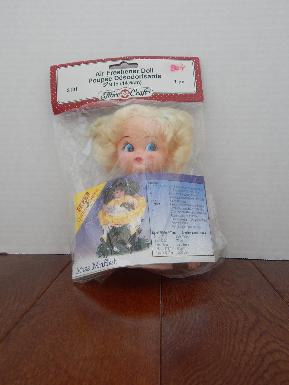 Fibre Craft Air Freshener Doll & Pattern Plastic Body Etsy