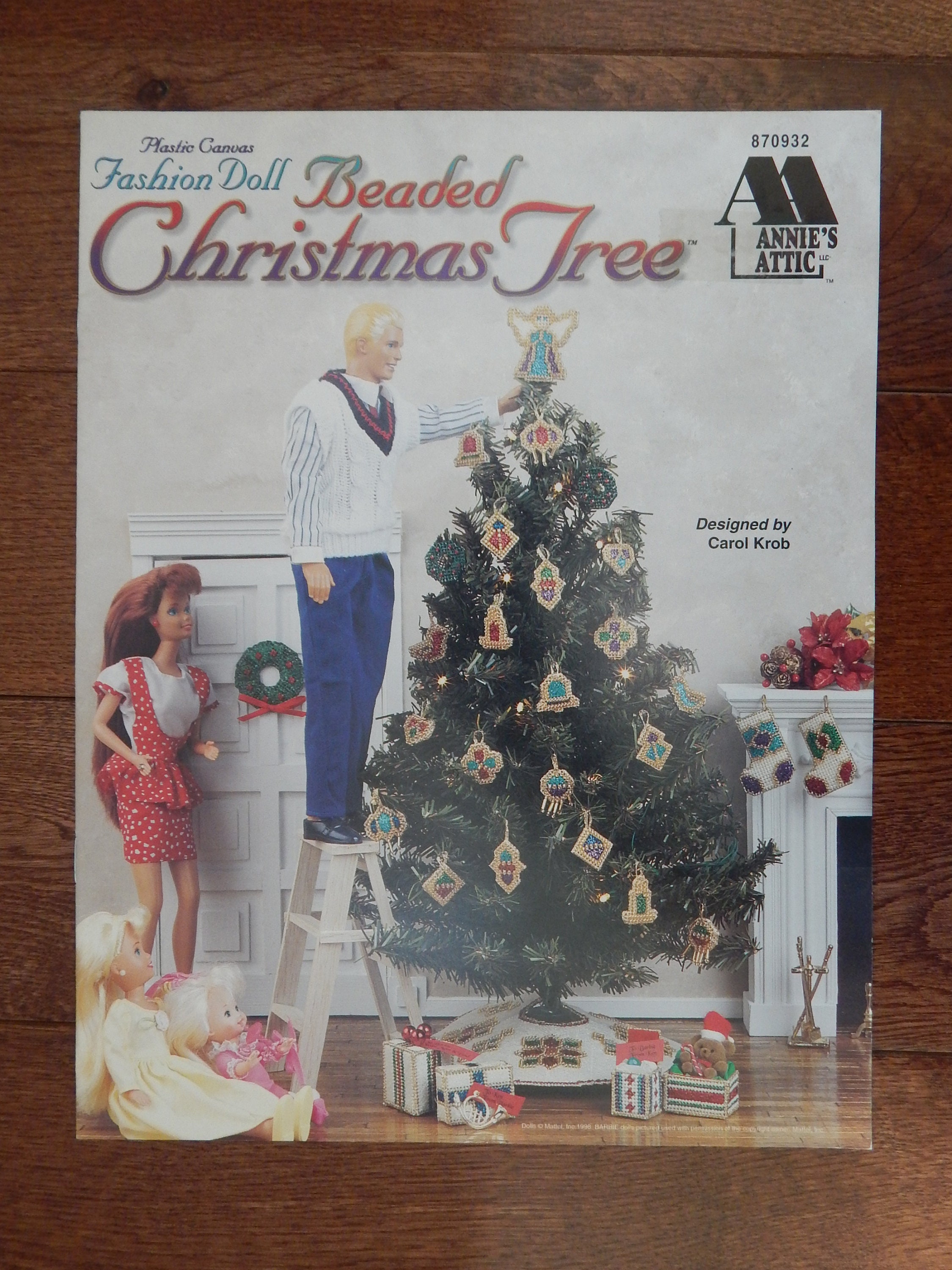 Christmas Tree Ornaments Plastic Canvas Pattern For 11 Etsy