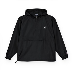 Giacca a vento/anorak ripiegabile con logo "Eddi Monster" di Nightmare / Giacca antivento ripiegabile