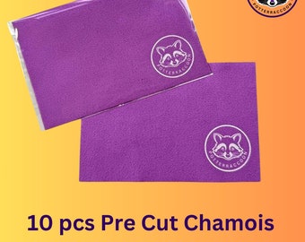 Pottery Tools Chamois Cloth Set - Precision Tools for Ceramic Artistry