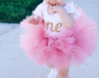 1st birthday tutu dress for baby girl