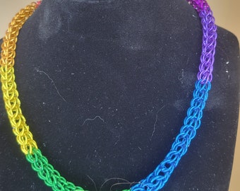 Rainbow Persian Short Necklace