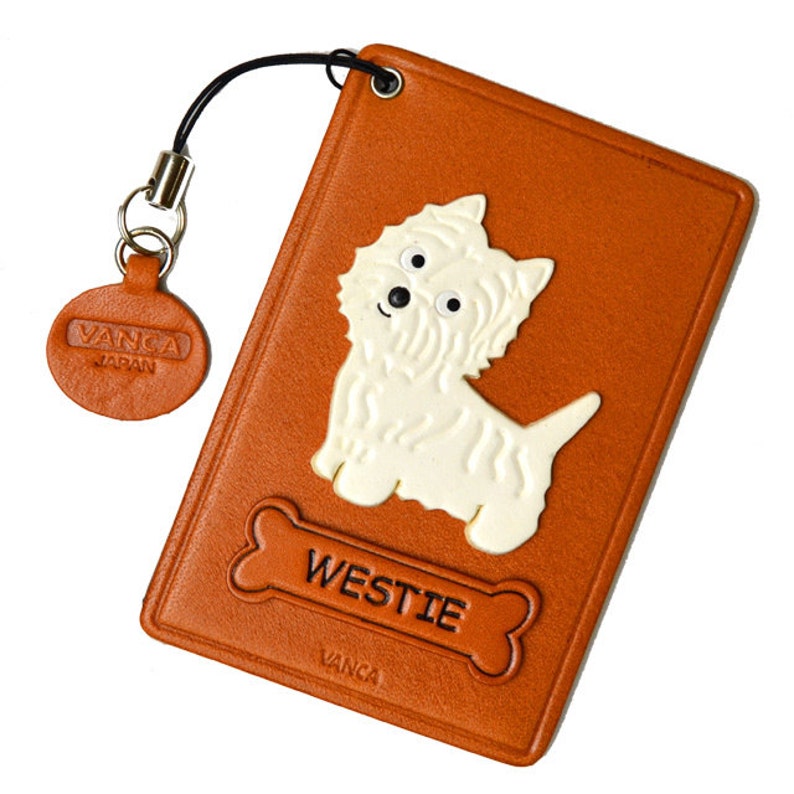 West Highland Terrier Westie Dog Breed Lanyard Reel Badge ID Card Holder