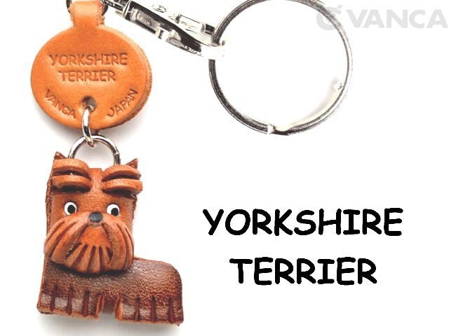 Chihuahua Long Handmade 3D Leather Dog Keychain *VANCA* Made in Japan #56717 Chihuahua Long Handmade 3D Leather Dog Keychain *VANCA* Made in Japan #56717