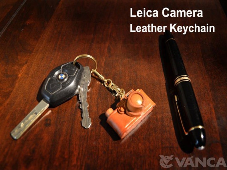 Leica Camera 3D Leather Keychain(l) *VANCA* Made in Japan #56801 - Etsy