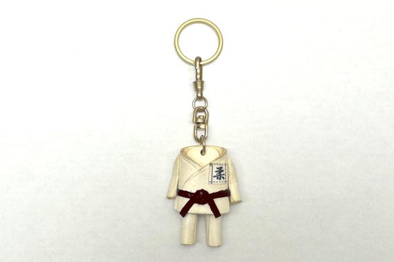 柔道着キーホルダー、立体レザーユニフォーム、日本製 - Etsy 日本
