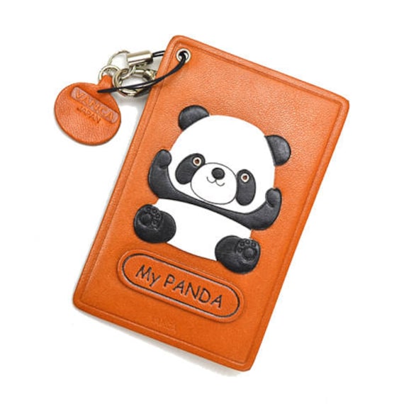 Panda Leather Multi Utility Pouch - CrazyinStyle