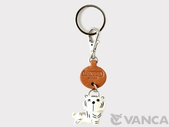 Pink Leopard Heart With Charm Tassel Key Chain Fob Purse Dangle