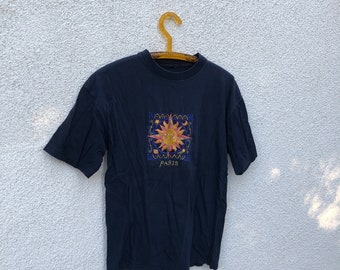 Vintage Graphic Paris Embroidered Tee