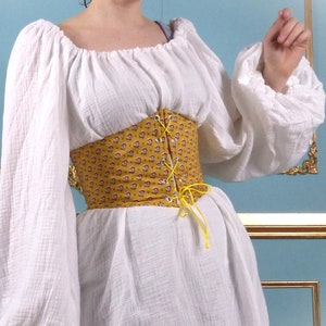 Ready To Ship Floral Waist Belt Corset Fantasy, Medieval Renaissance Costume Accessories Dutch 4014