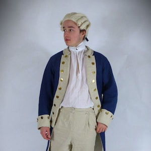 Hamilton Cosplay 18th Century Military Jacket Musical Costume Recreation