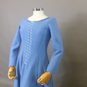 Ready to Ship Woollen Front Laced Medieval Kirtle Historical 14th Century Costume Re-enactment