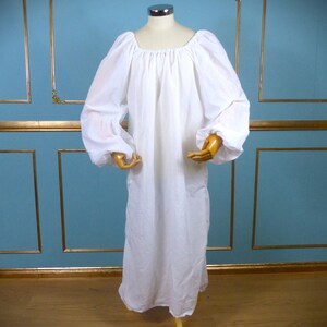 Long Chemise Renaissance Peasant Blouse Costume Dress up Ren Faire - Etsy