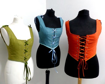 lace up bodice