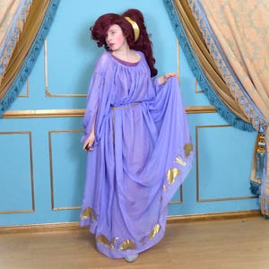 purple grecian style dress Purple Formal Dress Women Grecian