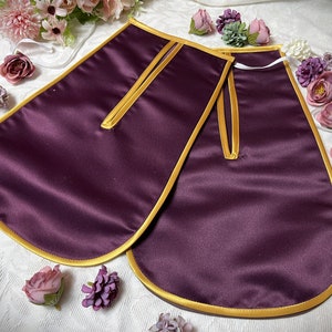 Duchess Satin 18th Century Basic Pockets Tied At Waist Lady&#39;s Historical Undergarments and Accessories