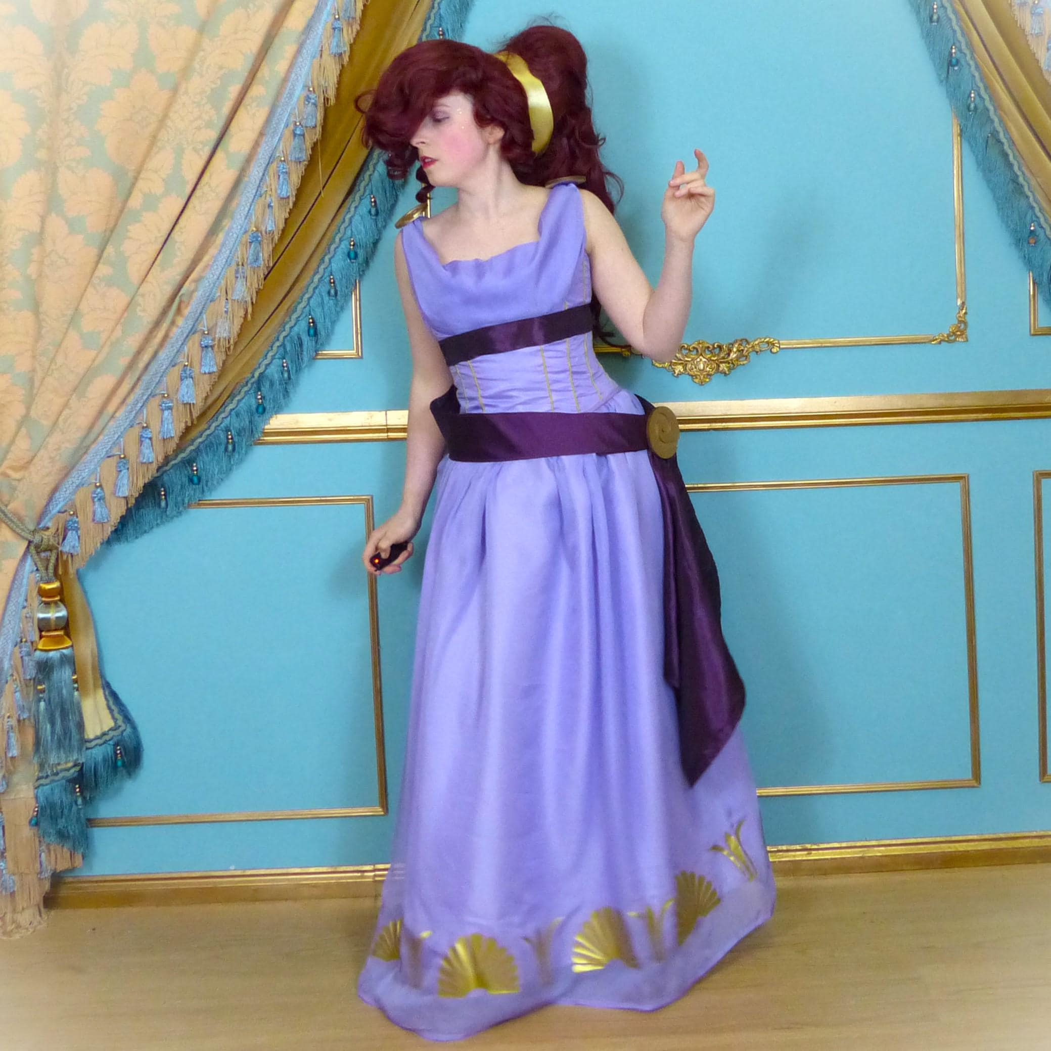 【逸品】 メグにインスパイアされたコスプレ衣装 ディズニー ギリシャ コスプレ衣装