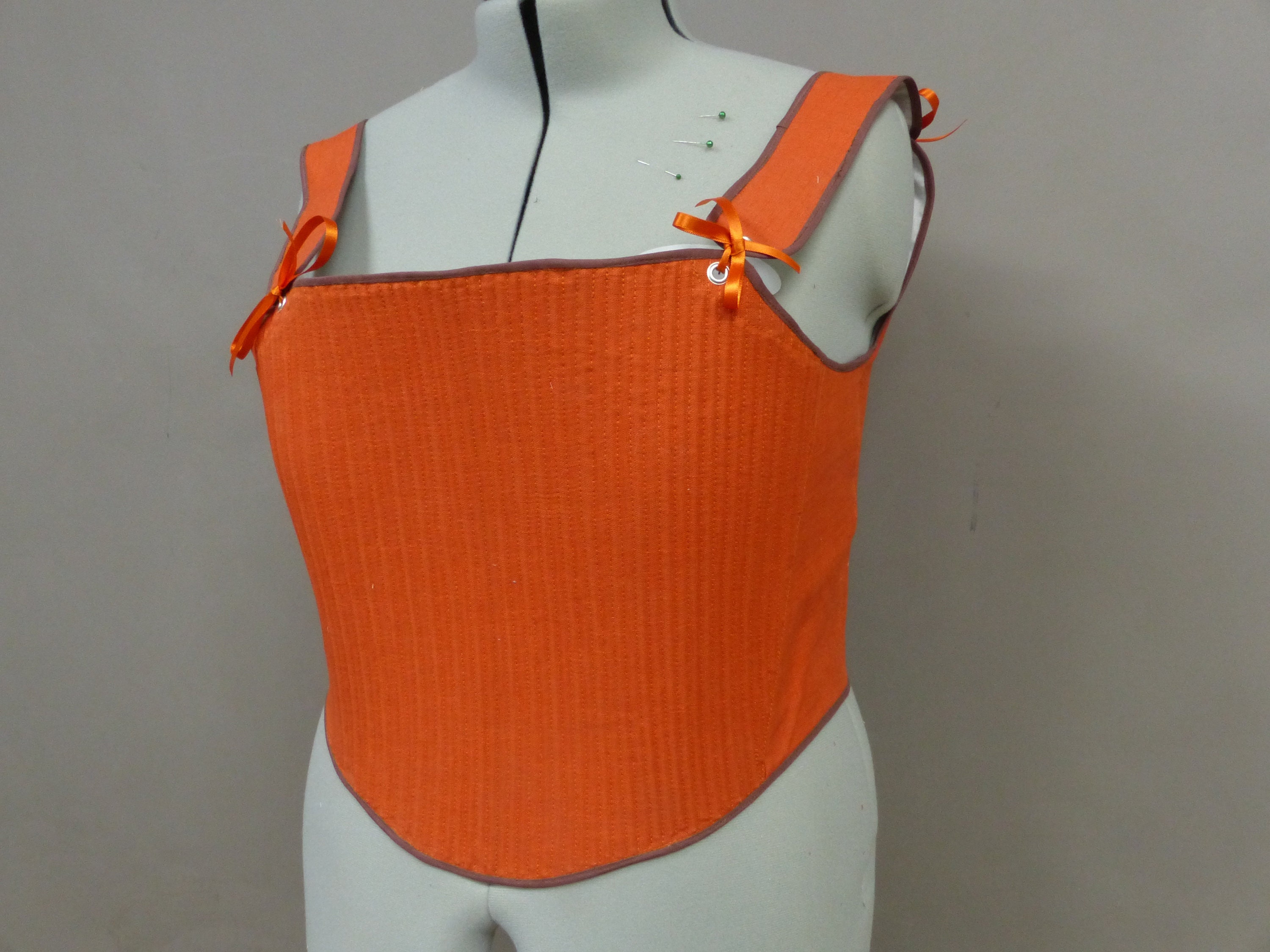 Versandfertig Tudor Orange Leinen S26 Historische Mode und | Etsy