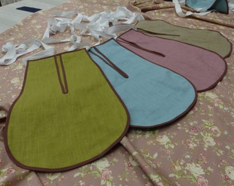 18th Century Coloured Basic Pockets Tied At Waist Lady&#39;s Historical Undergarments and Accessories