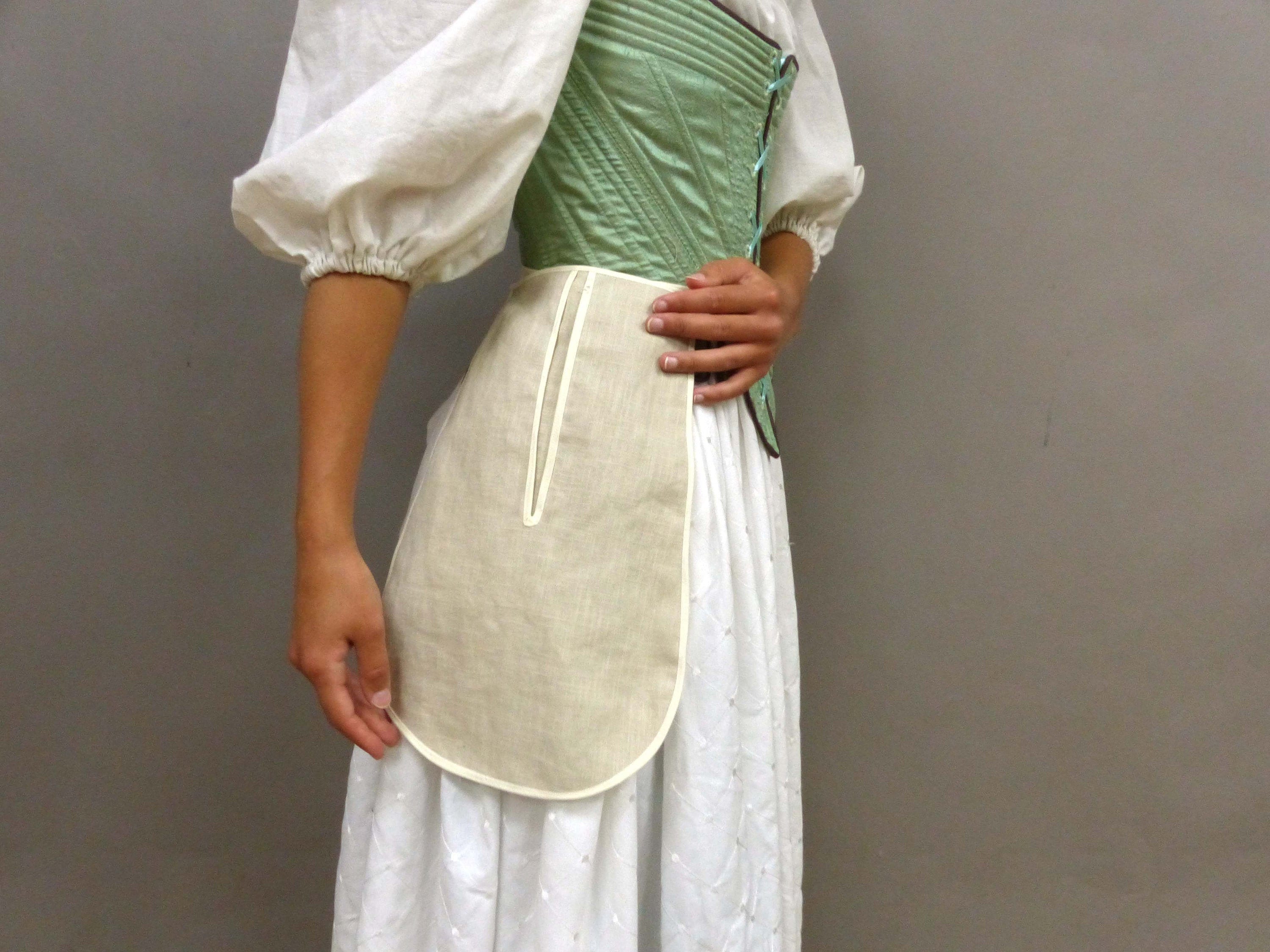 18th Century Basic Pockets Tied At Waist Lady's Historical Undergarments and Accessories