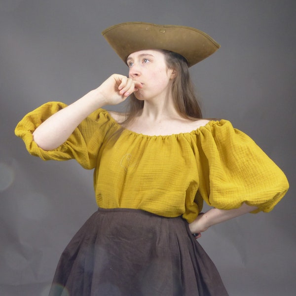 Linen Renaissance Faire Shirt Etsy UK