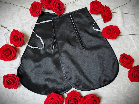 Shantung Satin 18th Century Basic Pockets Tied At Waist Lady's Historical Undergarments and Accessories