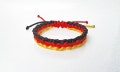 GERMANY flag knotted bracelet product logo