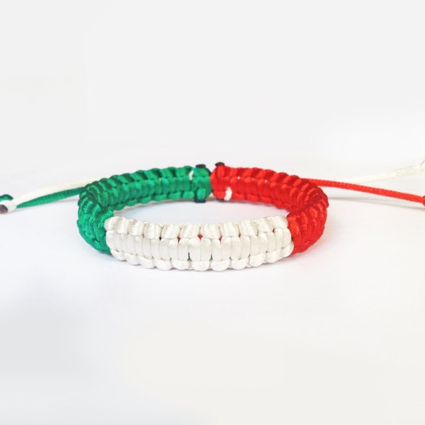 Italy Flag Bracelet Etsy