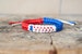 CROATIA flag knotted bracelet 