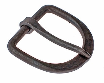 Boucle forgée - pour 3 cm de largeur - [16 Ei-S 3 / M4 A-3] (boucle de ceinture, boucle en fer, médiévale, Viking)