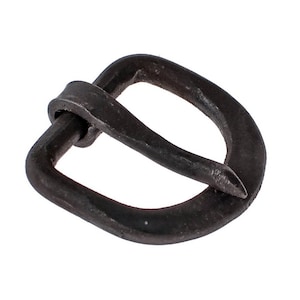 Hand forged Iron Buckle - 1.5 cm - [16 Ei-S 15 / M4 A-3]