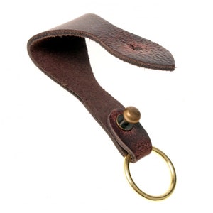 Key ring holder with solid ring - [ 04 Gueha Knopf]