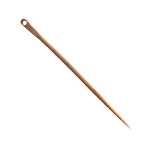 Brass Sewing Needle - 5 cm - [17 Me-Nadel 1 / G1 D-9]